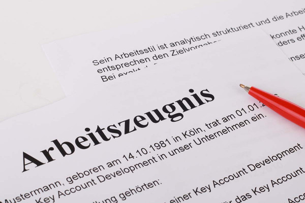 Arbeitszeugnis Noten
