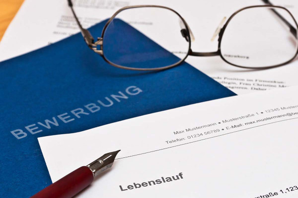 Bewerbung Zeilenabstand