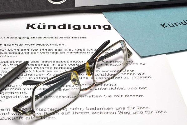 Muss eine Kündigung unterschrieben werden
