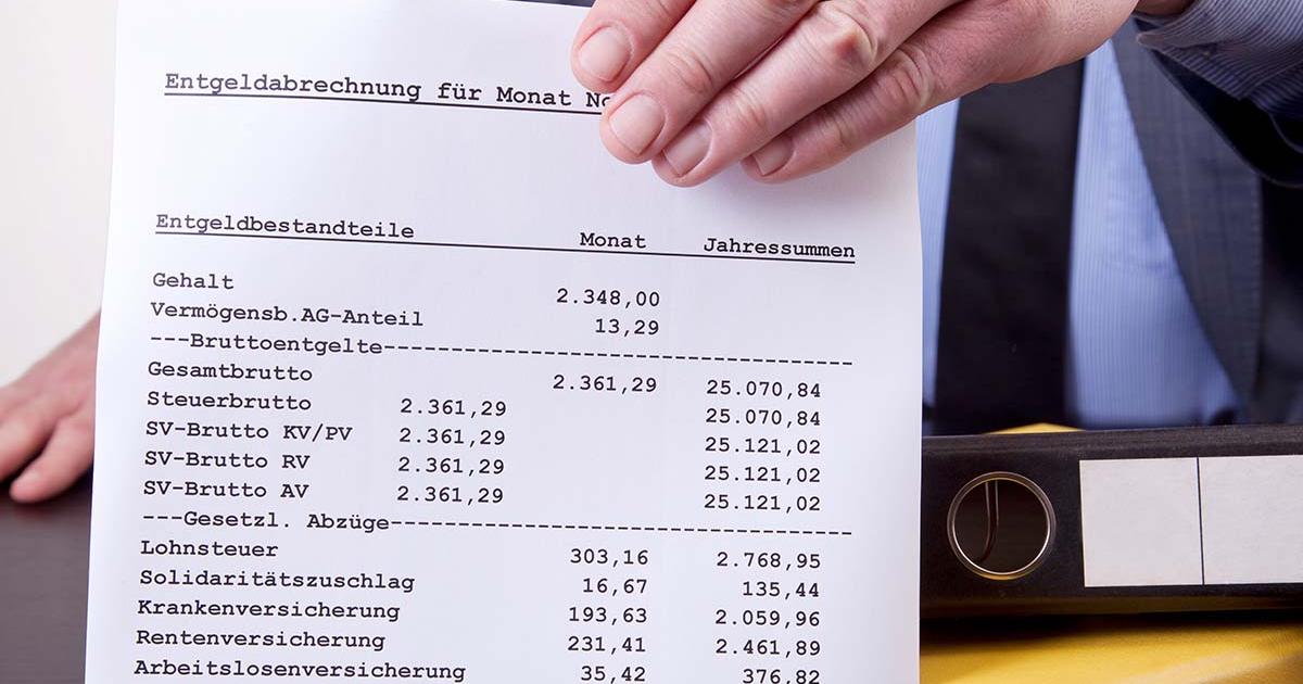 Wie Lange Muss Man Ehegattenunterhalt Zahlen Gehaltsabrechnungen: So lange aufbewahren!