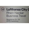 Logo Rhein Neckar Business Travel Lufthansa City Center