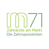 Logo m71 - Zahnärzte am Markt