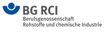 Logo Berufsgenossenschaft Rohstoffe und chemische Industrie (BG RCI)