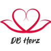 Logo DB Herz - Düsseldorfer Betreuung mit Herz