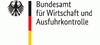 Logo Bundesamt für Wirtschaft und Ausfuhrkontrolle (BAFA)