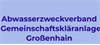 Logo Abwasserzweckverband Gemeinschaftskläranlage Großenhain
