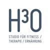 Logo H³O Studio für Fitness/Therapie/Ernährung