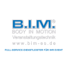 Logo B.I.M Body In Motion Veranstaltungstechnik