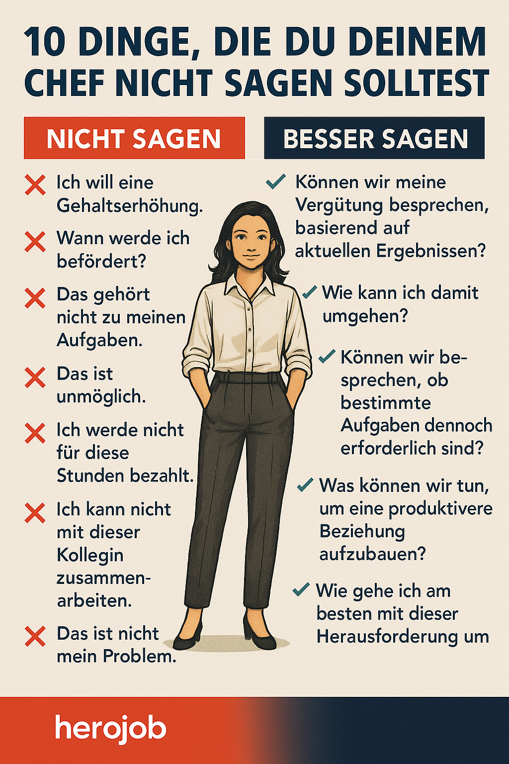 10 Aussagen, die du deinem Chef besser nicht als Feedback geben soltlest