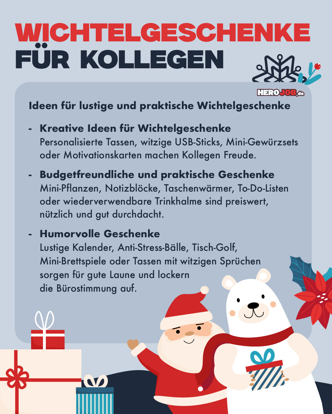 Ideen: Wichtelgeschenke für Kollegen