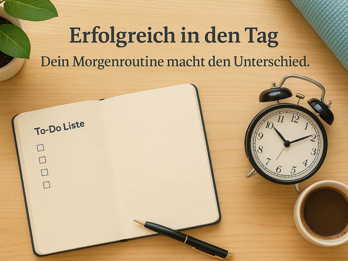 ERfolgreich in den Tag starten: Morgenroutine machr den Unterschied